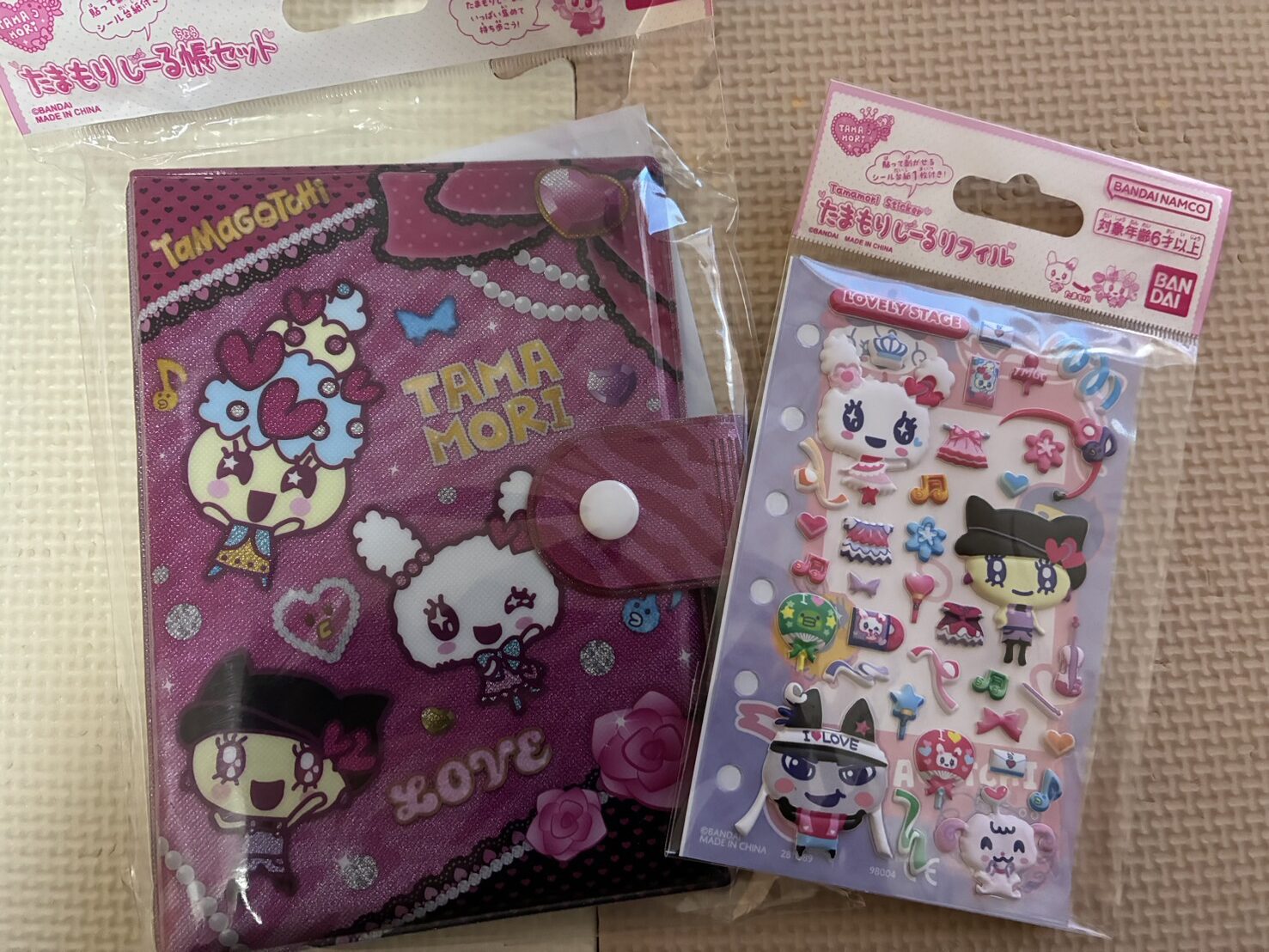 1/24に発売されたたまもりシール